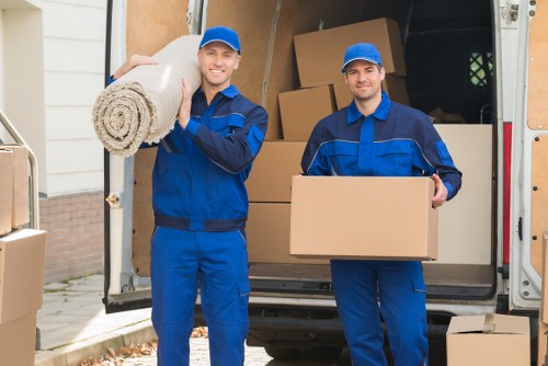 Low-carbon van used for sustainable storage collections