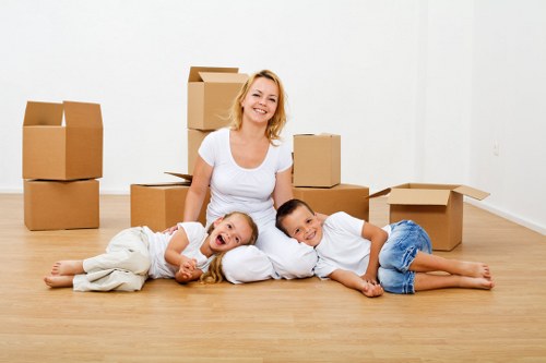 Secure Northend storage space for student belongings and furniture