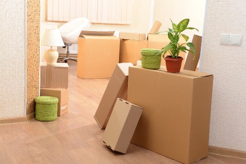 Careful packing supplies used for house removals in Northend