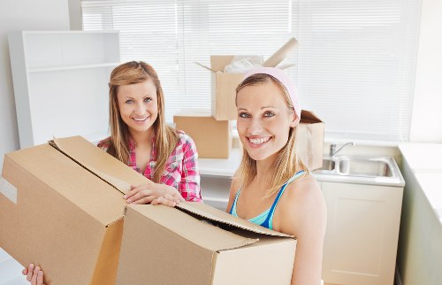 Protective wrapping used for fragile items in flat removals in Northend